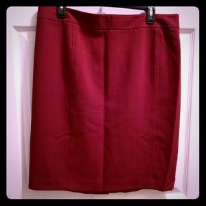 Loft work skirt